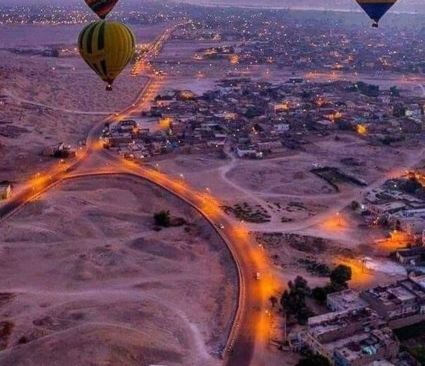 Hot Air Balloon Ride In Luxor, Egypt