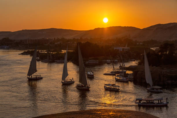 Cairo Felucca Boat On The Nile